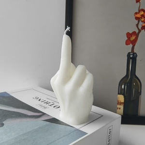Bougies parfumées fantaisie en gros, bougies en cire de soja personnalisées en forme de doigt, coffret cadeau, décoration maison et mariage, bougies aromatiques élégantes - Product Image 4