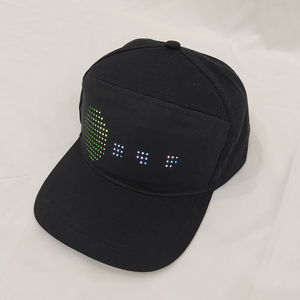 Cool Display a LED cappellino da Baseball Multi-lingua controllo App Bluetooth modificabile per Party Club Light up modifica immagini del testo del cappello - Product Image 3