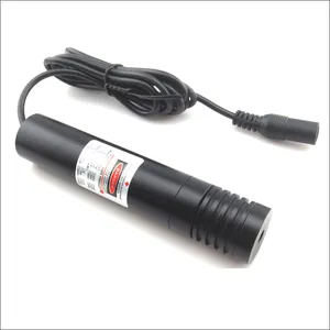 Glass lens laser positioning light 635nm pure red light clear and bright laser set with laser head, bracket, power supply
