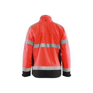BLAKLADER - 478019775599XL Chaqueta de concha forrada ligera Hi-vis Rojo/Negro-EAN 7330509658277 ROPA DE TRABAJO DE LA HI-VIS - Product Image 2