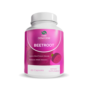 Capsule Premium di barbabietola biologica | Estratto di 10:1 per la pressione sanguigna e il supporto energetico - Product Image 1