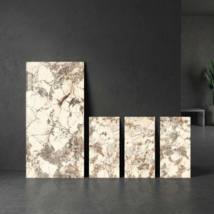 Azulejos de porcelana cerámica brillante Aeroni Bronze 800x1600mm con diseño de piedra bronce para pisos de proyectos en Mozambique - Product Image 5