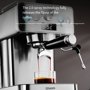 Cafetera Eléctrica Semiautomática Pequeña <span class=keywords><strong>para</strong></span> Uso Doméstico, con Vaporizador de Leche, de Acero Inoxidable, <span class=keywords><strong>para</strong></span> Hogar y Oficina, 3-5 Tazas, 1150W - Product Image 4
