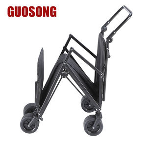 Carrito <span class=keywords><strong>de</strong></span> Campamento y Silla <span class=keywords><strong>de</strong></span> Descanso Dos en Uno Resistente <span class=keywords><strong>de</strong></span> 192x69x71 cm con Respaldo Ajustable <span class=keywords><strong>para</strong></span> <span class=keywords><strong>Playa</strong></span> y Senderismo - Product Image 3