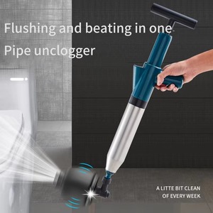 Sewer Dredge <b>Clogged</b> Toilet Plungers Drain Blaster air Drain Blaster Pump Cleaner the Drain Blaster air Powered Sink Plunger - Product Image 4