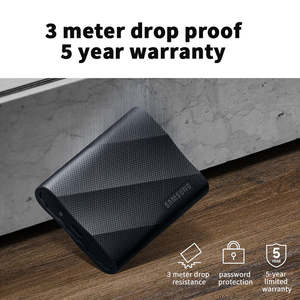 SSD Portatile Samsung T9 1TB 2TB 4TB Disco Rigido Esterno a Stato Solido USB 3.2 Gen2x2 per Laptop e PC - Product Image 4