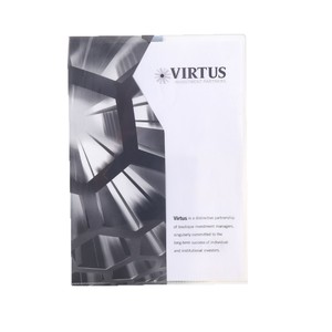 Dossier transparent en forme de L personnalisé en usine Taille <span class=keywords><strong>A4</strong></span> Logo imprimable en couleur Matériau PP pour les affaires de bureau - Product Image 2