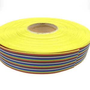 Op maat gemaakte regenboogkleurige flexibele IDC-kabelassemblage voor moederbordmachine - Product Image 4