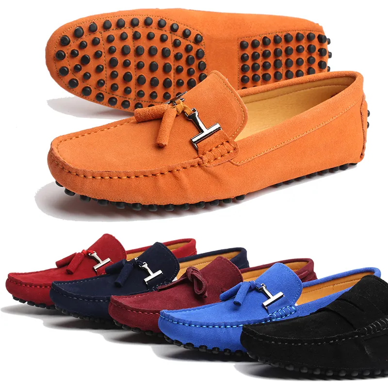 Loafer Suede Moccasin Shoes Driving Loafers Men Shoes At Wholesale Made In China