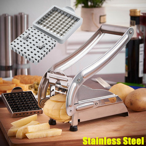 Stainless Steel <b>Vegetable</b> <b>Cutter</b> Multi Functional Potato Slicer For French Fries And Cucumbers Radishes Lettuce Strips - Product Image 5