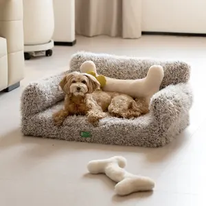 Cama para cães grandes - Cama ortopédica grande para cães com tampa lavável removível, tapete de espuma para animais de estimação com caixa de ovos