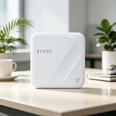 H3C Wireless Access Point WA7226-C, Indoor Wi-Fi 7 802.11be Dual-Band 6-Stream AP, Built-in Antenna, PoE Power Supply