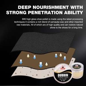 Vente en gros en usine de crème anti-moisissure pour cuir personnalisé avec éponge - Product Image 5