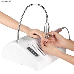Machine à ongles professionnelle 5 en 1, perceuse à ongles, Table, collecteur de poussière avec lampe de Table LED, lampe uv led pour perceuse à ongles - Product Image 1