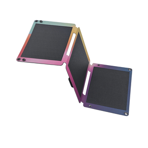 Panneaux solaires pliables colorés personnalisés en Chine, portables, 23W, étanches, pour l'alimentation des téléphones mobiles - Product Image 6