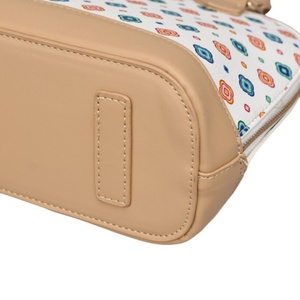 Wholesale Custom Durable PU Leather Handbags for Women with Button Closure Two Handles & Waterproof Design From China - Product Image 5