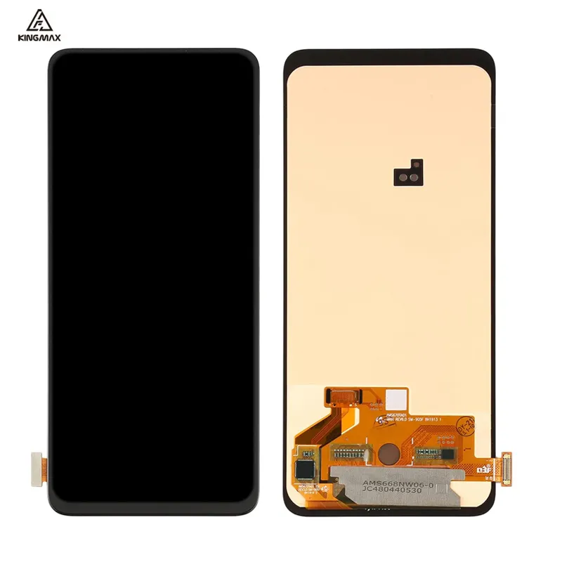 Panel Lcd asli 1 buah memperbaiki layar ponsel rusak hitam putih untuk Samsung Galaxy A80 LCD 2 buah sekitar 1-3 hari kerja KINGMAX