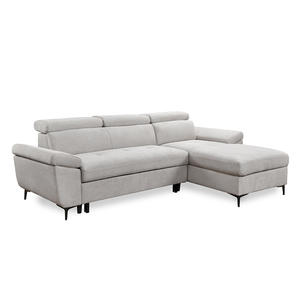 Canapé en L modulaire gris turc Promo canapé-lit sectionnel lit convertible pivotant Design moderne inclinable pour hôtels salon - Product Image 2