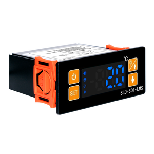 Controlador de Temperatura Digital SLD-801-LMS, <span class=keywords><strong>Termostato</strong></span> Digital para Sistemas HVAC con Temporizador de Calefacción, Vale la Pena <span class=keywords><strong>Comprar</strong></span> - Product Image 4