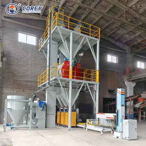 Energy Saving Stable Operation 15-20t/h Twin Shaft Mixer <b>Blending</b> Machine Production Line for Dry Mortar Manufacturing Plant - Product Image 1