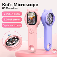Children's Microscope Camera New Model Learning Magnifying Glass Special Extended Extracurricular Handheld Microscope for Kids