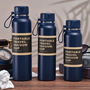 Tùy Chỉnh Đôi Tường Nóng/Lạnh Bình Nhiệt Cách Điện Bình Chân Không Thermoses 304 Thép Không Gỉ Xe Đạp Nhiệt Chai Nước - Product Image 2