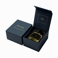 Cajas Rígidas Magnéticas para Perfumes de Lujo con Acabado Mate, Materiales Reciclados, Grabado en Relieve, Inserto de Espuma EVA Personalizado para Hombre