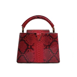 <span class=keywords><strong>2025</strong></span> Túi xách da thật sang trọng cho nữ Túi đeo chéo hình con rắn hình chữ V Túi Đeo Vai Dễ phối khóa kéo cao cấp - Product Image 4