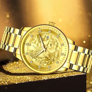 Montre mécanique pour homme en acier inoxydable, style simple et tendance, étanche 5ATM, styles personnalisés 9999 - Product Image 1