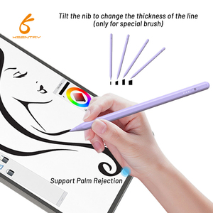 Nouveau design stylet capacitif actif stylet tablette crayon pour <span class=keywords><strong>iphone</strong></span> ipad stylet en aluminium avec rejet de paume et titl - Product Image 5