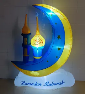 Decorazioni natalizie musulmane luci sacre celebrano decorazioni gonfiabili Ramadan con Led