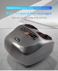 電指指圧フットマッサージャー機ヒートエア圧縮とソールスパ付きトップセラー - Product Image 3