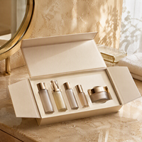 Boîte en carton cosmétique pliable avec insert pour produits de soin, pour emballage cadeau de beauté, emballage de luxe personnalisé pour la vente au détail