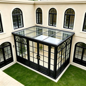 Puertas y Ventanas Verticales Abatibles de Aluminio de Alta Calidad para Exteriores, Estilo Francés |   Color y Tamaño Personalizados para Villa - Product Image 4