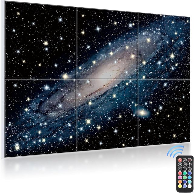 Spesonic Acoustic Ceiling Star Ceiling Panel with RF Remote Controller Fiber Optic Panel  for Shooting Star Starry Ceiling