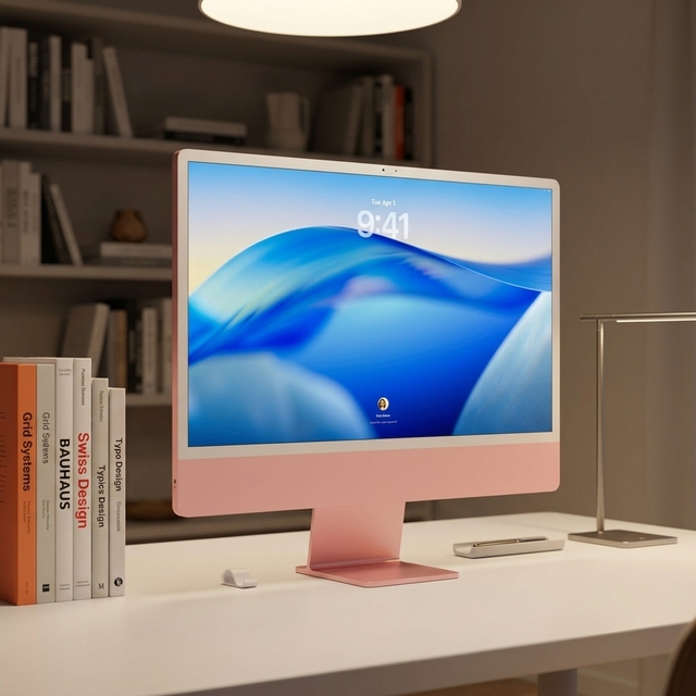 Business All-in-One Desktop PC 23.8inch 12th Gen Intel Core I5-12450H 8 Cores 12 Threads 12MB LPDDR5 SSD LCD