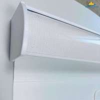 Stores enrouleurs Shangri-La, chaîne en plastique, filtration de la lumière pour fenêtre, 3 pouces, fascia en tissu inséré