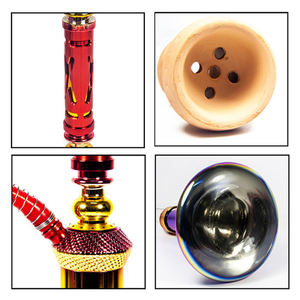 Nuevas Cachimbas Modernas de Aluminio Personalizadas al por Mayor, Portátiles, Redondas, en Varias Formas: Triangulares y Semicirculares - Product Image 4