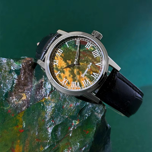 One Stop Customized Service Unique Ocean Agate Dial 42MM Automatic Watches with Japanese Mechanical Movement - Product Image 2