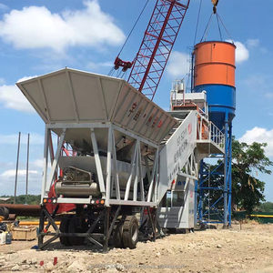 2025 hot sale Mobile <b>Drum</b> Concrete Batching Plant Precast Concrete Plant Mobile Concrete Plant - Product Image 6
