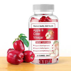 Biocchn giấm táo keto chất béo Burner giảm béo hỗ trợ khỏe mạnh thuần chay giấm táo Gummies - Product Image 1