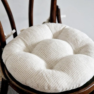 Breathable Linen Fabric Customized <strong>Round</strong> <strong>Cushions</strong> Soft Seat <strong>Cushions</strong> Comfortable Kids Play <strong>Cushion</strong> Pillows &amp; Seat <strong>Cushions</strong> - Product Image 1