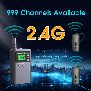 Système de guide touristique sans fil Whisper 2.4G faible <span class=keywords><strong>consommation</strong></span> pour l'interprétation simultanée Conférence enseignement longue endurance - Product Image 3