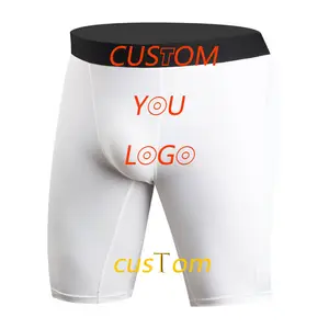 2023 Führen Sie die Industrie China Großhandel Herren lange Sublimation Hot Big-Cock-Man-Boxer Oem wettbewerbs fähigen Preis benutzer definierte Boxer für Männer