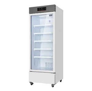 Refrigerador de laboratório médico 416L customizável de 2-8 graus para vacinas, equipamento de laboratório com suporte para OEM e ODM