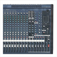 Demao Mélangeur audio classique et pratique MG24/14FX Mélangeur audio 24 canaux
