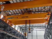 Grue de pont lourd de 270 tonnes pour atelier d'usine
