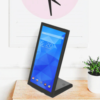 Tablet Desktop Android 15,6 Inci Tipe-L Bentuk-L, Terminal Pemesanan Sentuh Laris untuk Restoran