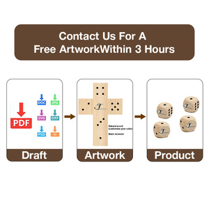 Jeu de <span class=keywords><strong>dés</strong></span> en bois de qualité supérieure, directement de l'usine, jeu de <span class=keywords><strong>dessin</strong></span> d'animaux, art créatif, apprentissage, <span class=keywords><strong>dés</strong></span> en bois pour enfants, jeu éducatif - Product Image 4
