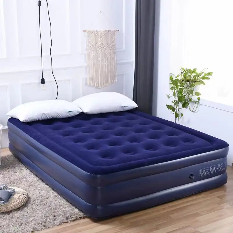 Factory price inflatable Airbed Alternating Full Size Air Mattress With airbed Built-in Pump